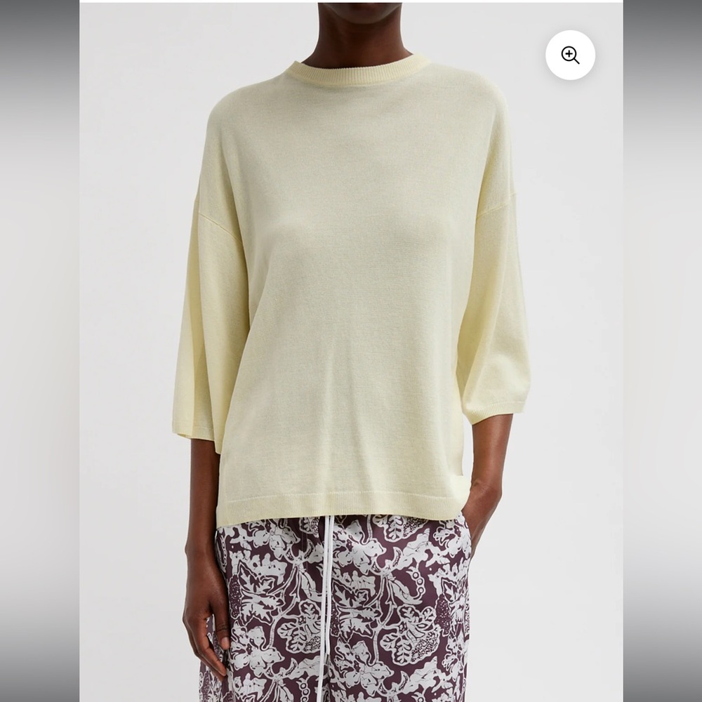 ✨Tibi Crispy Sweater Oversized Easy T-Shirt M